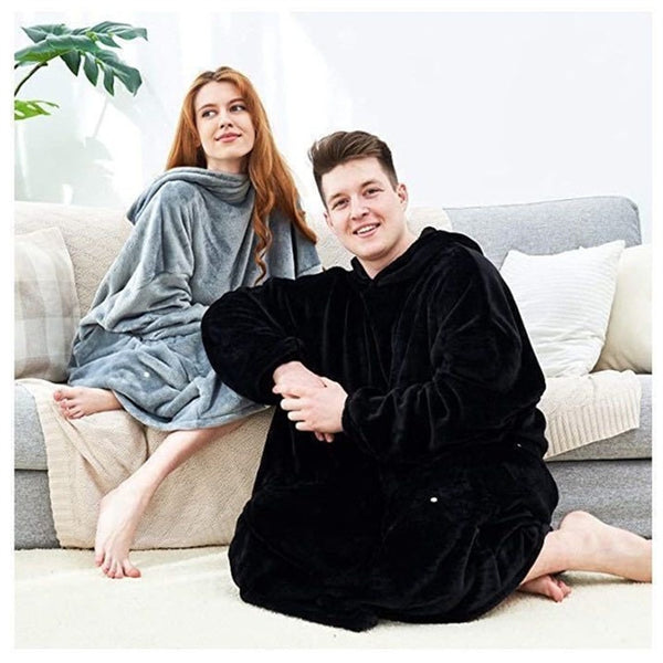 Sudadera Manta Gigante de Franela, Talla Única